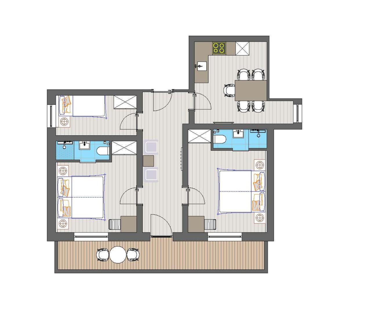 Appartements Pungg Fügen Eksteriør billede